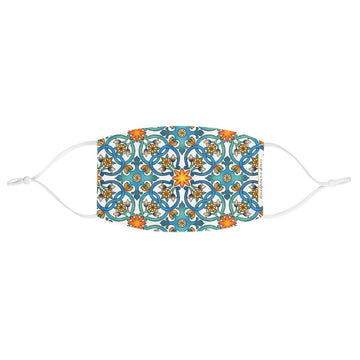 Capri Tiles Fabric Face Mask - AMALFITANA STORE